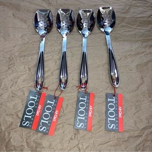 4 x all clad slotted spoon